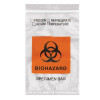 Safety Bag Biohazard, 160 x 200 mm, 6" x 9" with Ziplock LDPE (100pcs/pack)