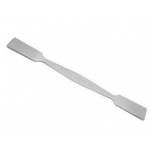 Spatula, 200 mm, Both Sides Flat, W 22 x T 1 mm, Stainless Steel (5pcs/pack)