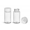 Specimen Vial 10 mL, OD-19 x H-55 x Neck ID-9.0 mm, White PP Screw Cap and Liner, Japan (100pcs/pack)