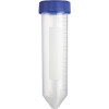 Centrifuge Tube, 50 mL, Conical Bottom, Blue Screw Cap, 30 x 115 mm, Sterile, Polypropylene (50pcs/pack)