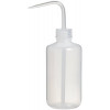 Safety Wash Bottle, 250 mL, Natural LDPE (MOQ 4pcs/pack)