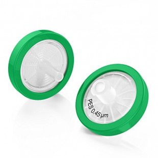 Syringe Filter Disposable 25 mm 0.45 µM, PES (100pcs/pack)