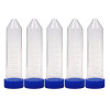 Centrifuge Tube, 50 mL, Conical Bottom, Blue Screw Cap, 30 x 115 mm, Non-Sterile, Polypropylene (25pcs/pack)