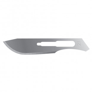 Scalpel Blade No.21, Carbon Steel, Non-Medical Usage (100pcs/box)
