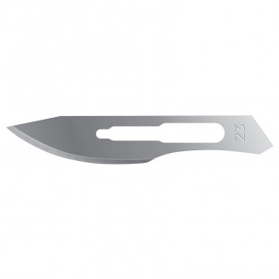 Scalpel Blade No.23, Carbon Steel, Non-Medical Usage (100pcs/box)