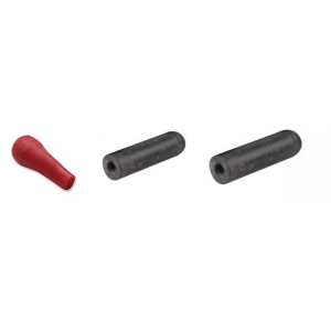 Teat Rubber, 1.5 mL, 16 mm, Black, 10pcs/pack