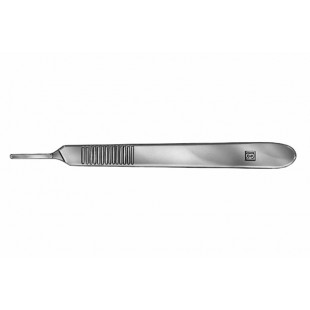 Scalpel Handle No.3, Overall Length 130 mm, Stainless Steel, Non-Medical Usage