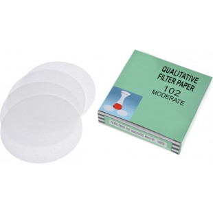 Filter Paper 102 Qualitative Medium Speed, D-11.0 cm, China