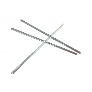 Stirring / Glass Rod, D10 x L300 mm, Burned Edge Glass (5pcs/pack)