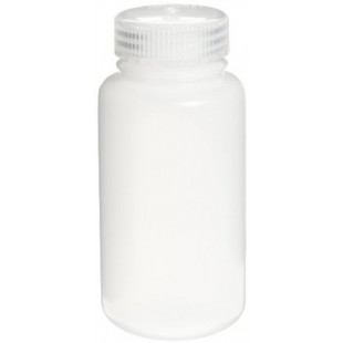 Reagent Bottle, Wide Mouth, 250 mL, LDPE (MOQ 4pcs/pack)