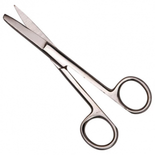 Scissors, 125 mm, Sharp / Blunt, Closed Shanks, Non-Medical Usage