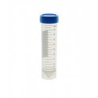 Centrifuge Tube, 50 mL, Conical Bottom / Self-Standing, Blue Screw Cap, 30 x 115 mm, Non-Sterile, Polypropylene (50pcs/pack)