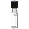 Sealable Quartz Fluorescence Cuvettes(anaerobic cuvette/fluorine cell/sample cell), ( 3500ul)