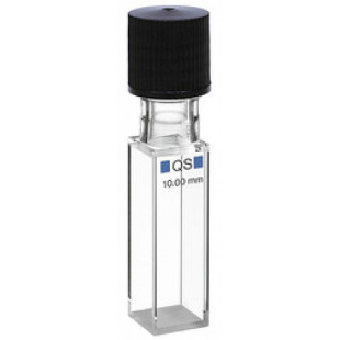 Sealable Quartz Fluorescence Cuvettes(anaerobic cuvette/fluorine cell/sample cell), ( 3500ul)