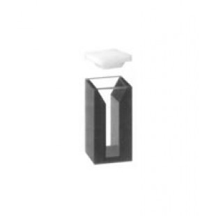 Black Micro Quartz Cell(absorption cell/micro sample cell with lid), (150ul)