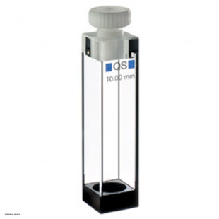 Sealed Magnetic Stirring Quartz Fluorescence Cuvette(fluorescence detection cell/quartz sample cell) , (3500ul)