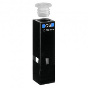 Closed Ultra-Trace Quartz Fluorescence Cuvettes(fluorescence detection cell) , (100ul , 15mm)